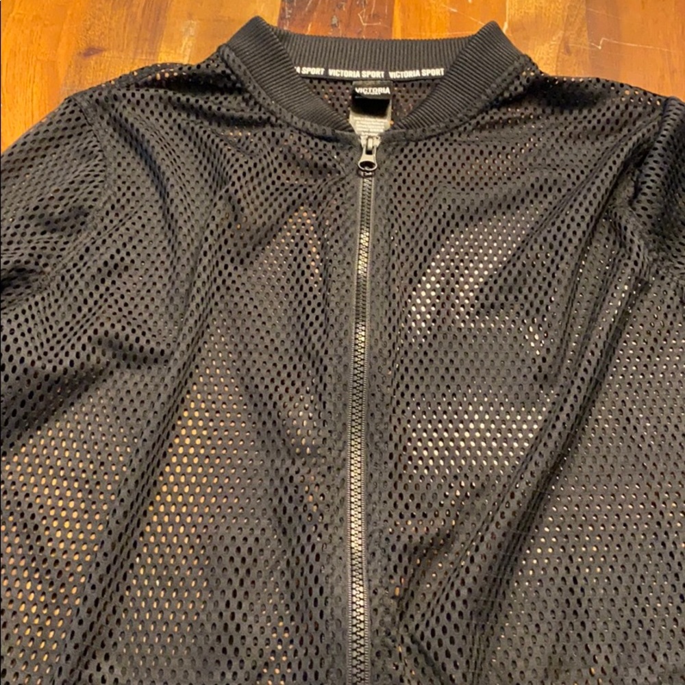 Sporting mesh black jacket - Picture 3 of 5